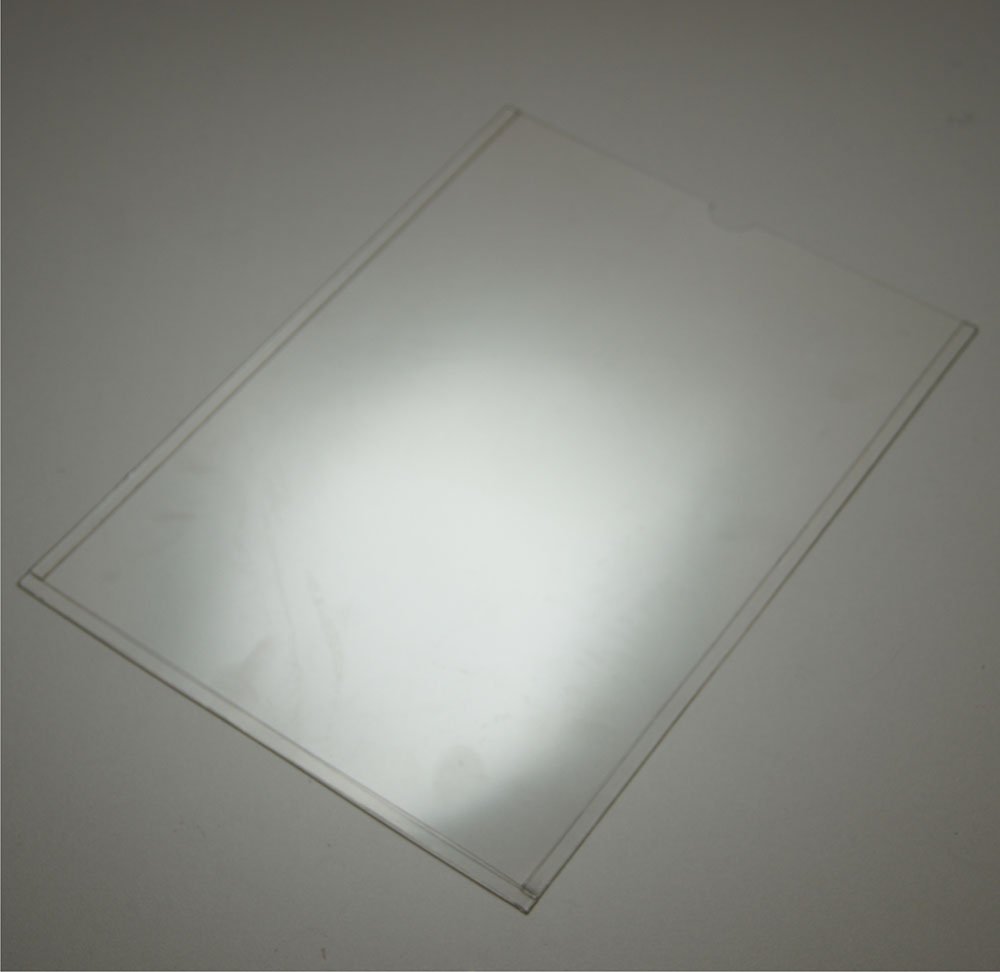 Настенный (вертикальный) карман А4 из ПЭТ с прозрачным скотчем арт. 16173/П